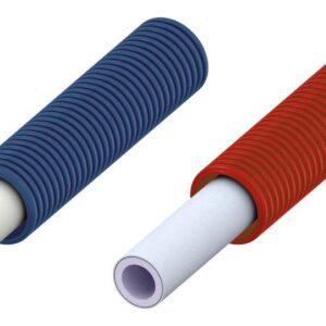 Tube multicouches pré-gainé - Diamètre: 16 mm - Longueur: 75 m - Rouge