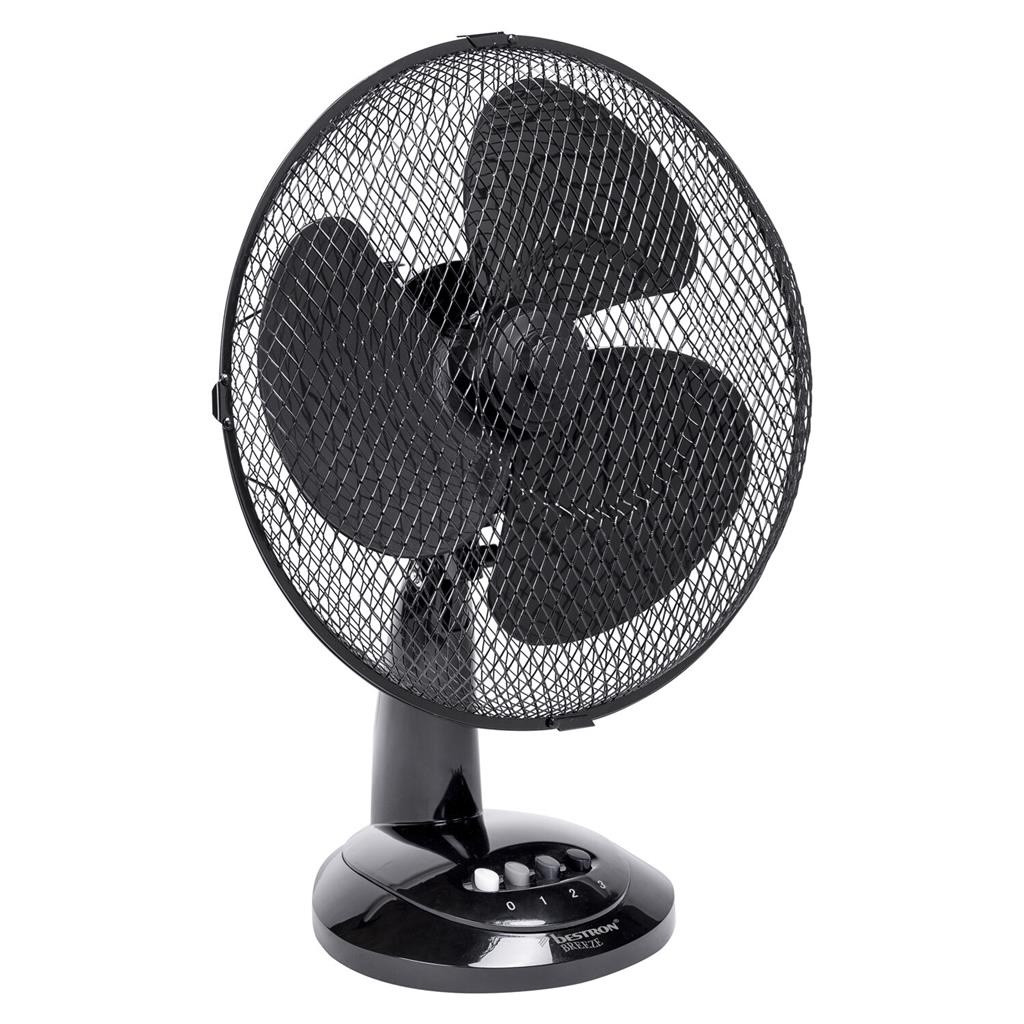Ventilateur de table Bestron DDF35Z - 40 W - 35 cm - 3 vitesses - Noir