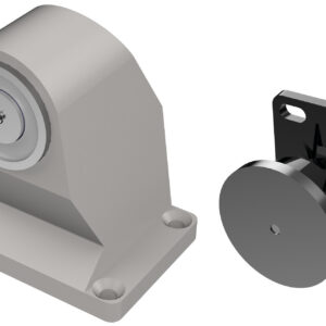 Ventouse de maintien de porte ouverte sol en applique 50 kg 24 V SEWOSY VPMO245S