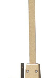 Verrou 2 points en applique Zenith 1520 à bouton cylindre de 45 mm gauche ISEO 15200455.5