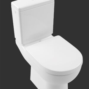 Combipack WC sur pied O.novo TwistFlush avec abattant SoftClose - Coloris: blanc - Largeur : 360 mm - Longueur :650 mm - Hauteur: 785 mm